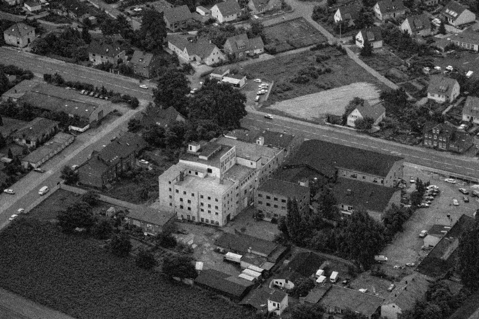 Das Firmengelände 1972